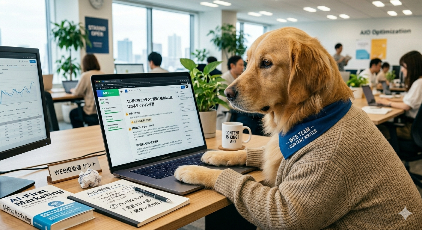 AI検索に強い記事構造とは？SEOとの違いを解説しつつ、結局“基本のSEO”が効く理由アイキャッチ画像