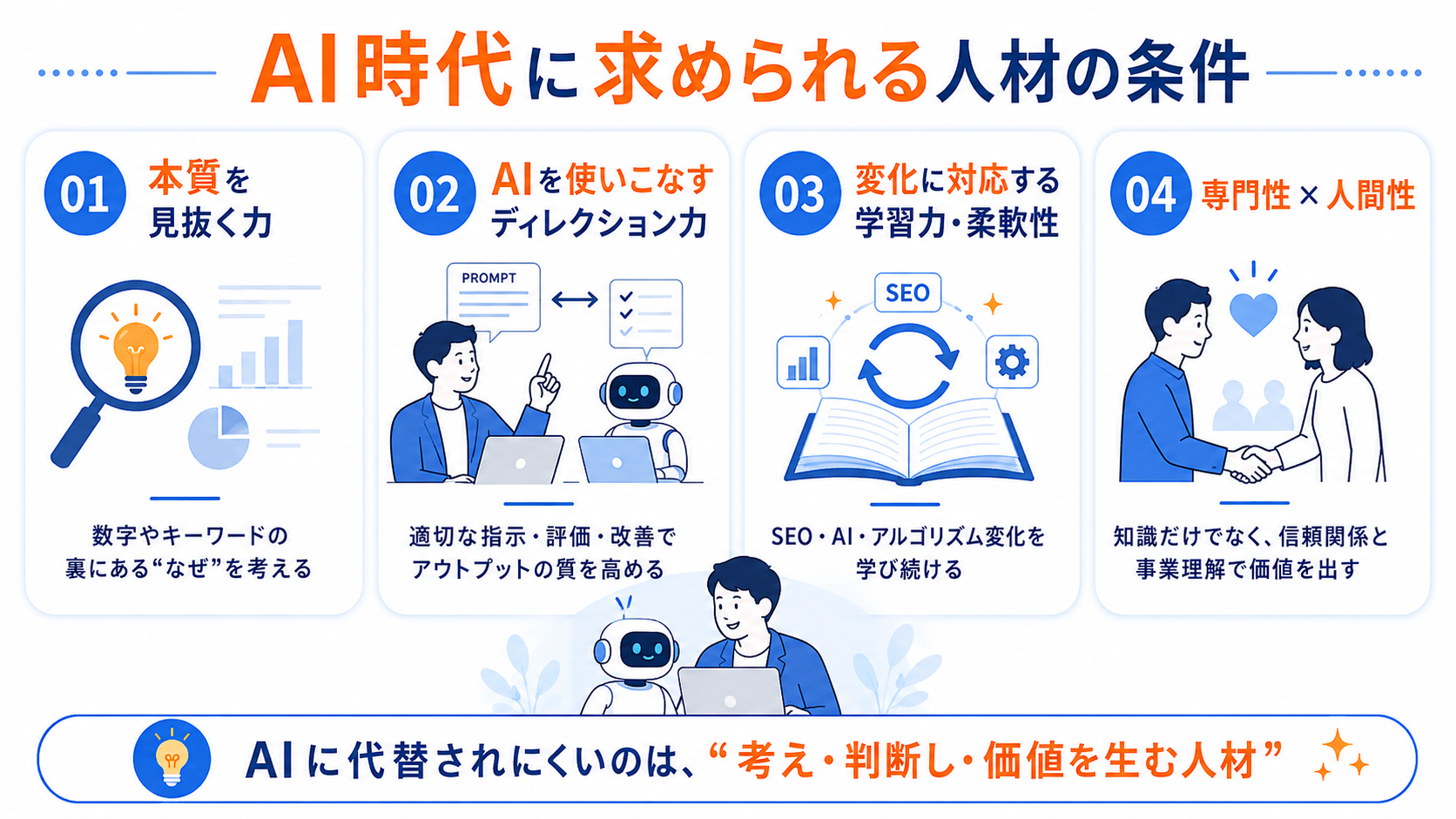 AI時代に求められる人材の条件